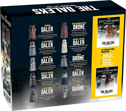 Eaglemoss Doctor Who The Daleks Parliament Set Two 10 Figurines & Magazine