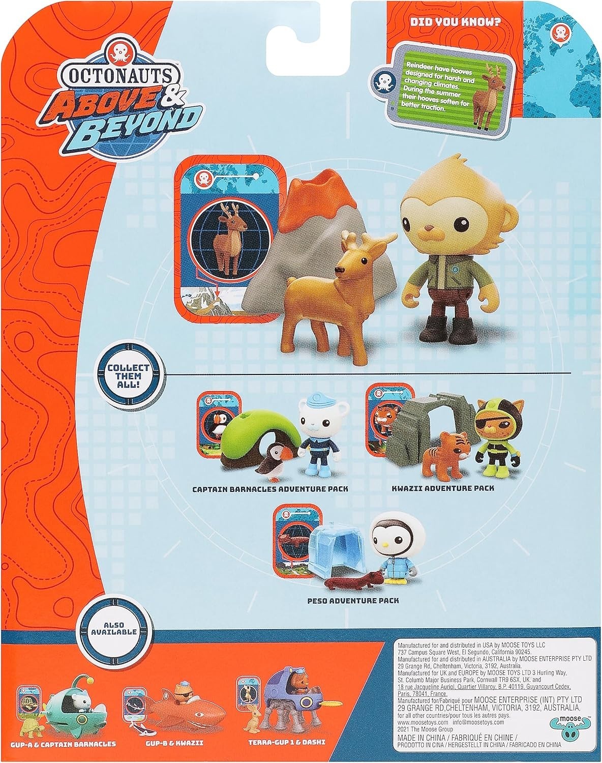 Octonauts Above & Beyond Paani Fun Figure Adventure Pack