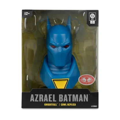 McFarlane Toys DC Direct Azrael Batman Cowl Knightfall 1:3 Red Platinium Chase