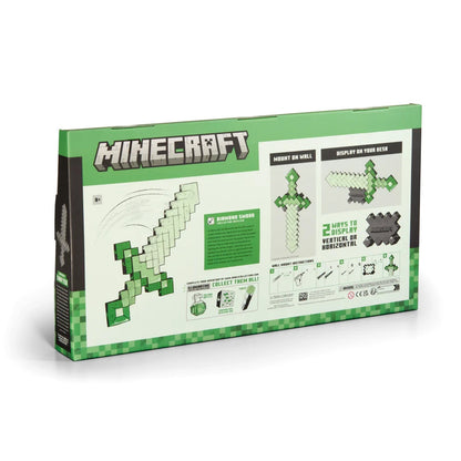 The Noble Collection Minecraft Diamond Sword Collector Replica Display Prop