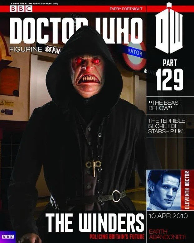 Eaglemoss Doctor Who Figurine Collection #129 Winder w/ Magazine