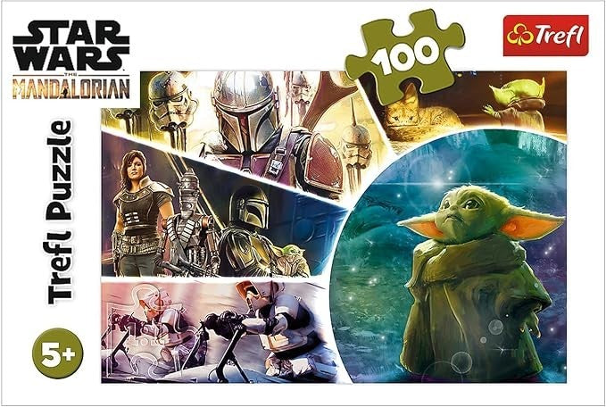 Trefl Star Wars Mandalorian Puzzle 100 Pieces Grogu Baby Yoda