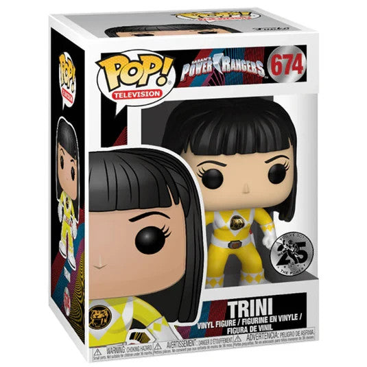 (BOX DMG) Funko Pop Power Rangers Trini #674 Television Vinyl Figure