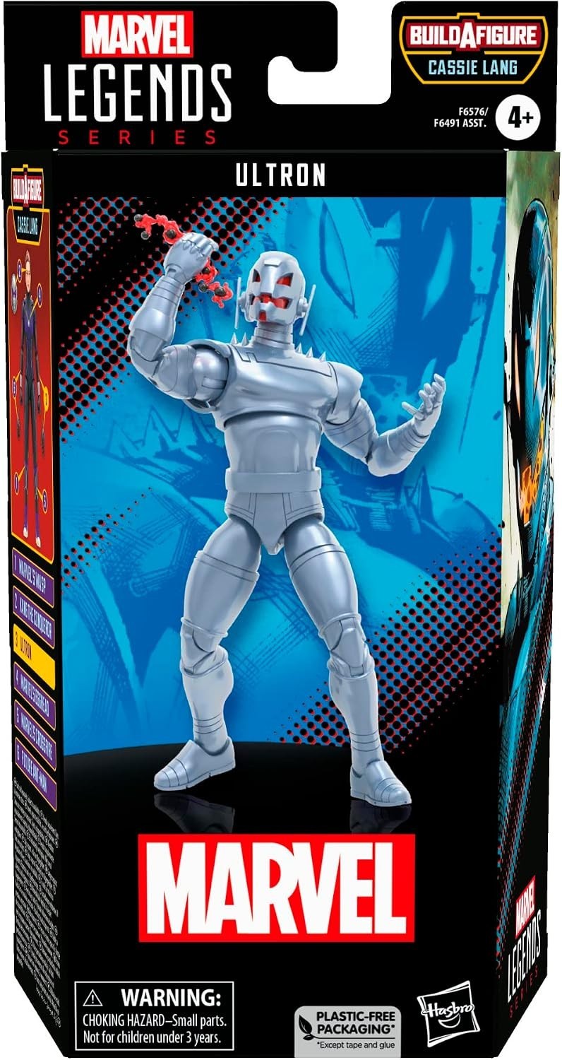 Hasbro Marvel Legends Ultron 6in Action Figure Cassie Lang Build A Figure