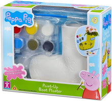 Peppa Pig Paint-Up Boot Planter Craft Set with Paints & Brush – Age 3+
