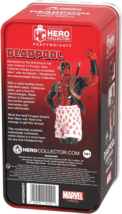 Eaglemoss Marvel Deadpool Underpants Heavyweights Metal Statue Figure