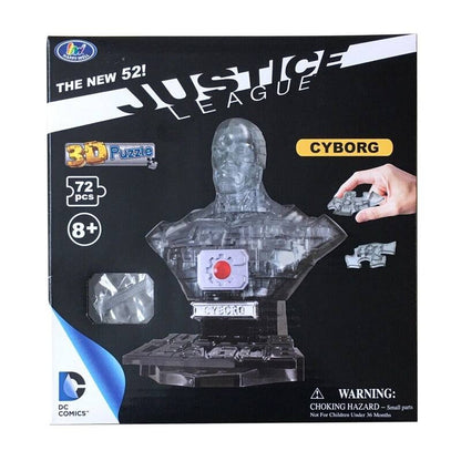 Justice League Cyborg 3D Bust Puzzle 72pcs DC Comics
