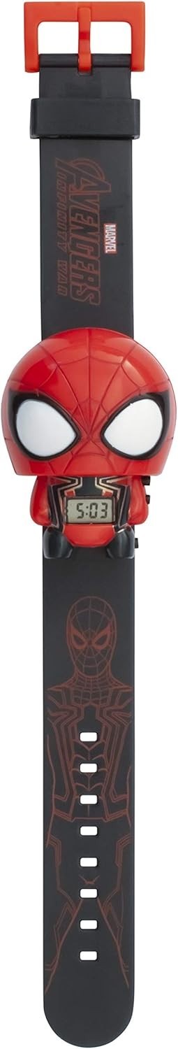 BulbBotz Spider-Man Light Up Digital Watch Kids Avengers Infinity War