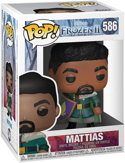 (BOX DMG) Funko Pop Disney Frozen 2 Mattias 586 Vinyl Figure