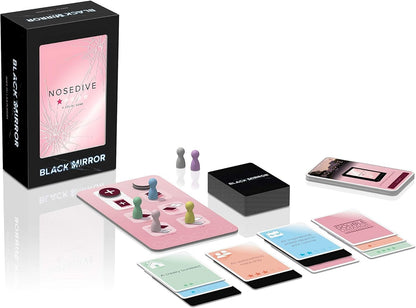 Black Mirror Nosedive Board Game Social Strategy Game Ages 13+
