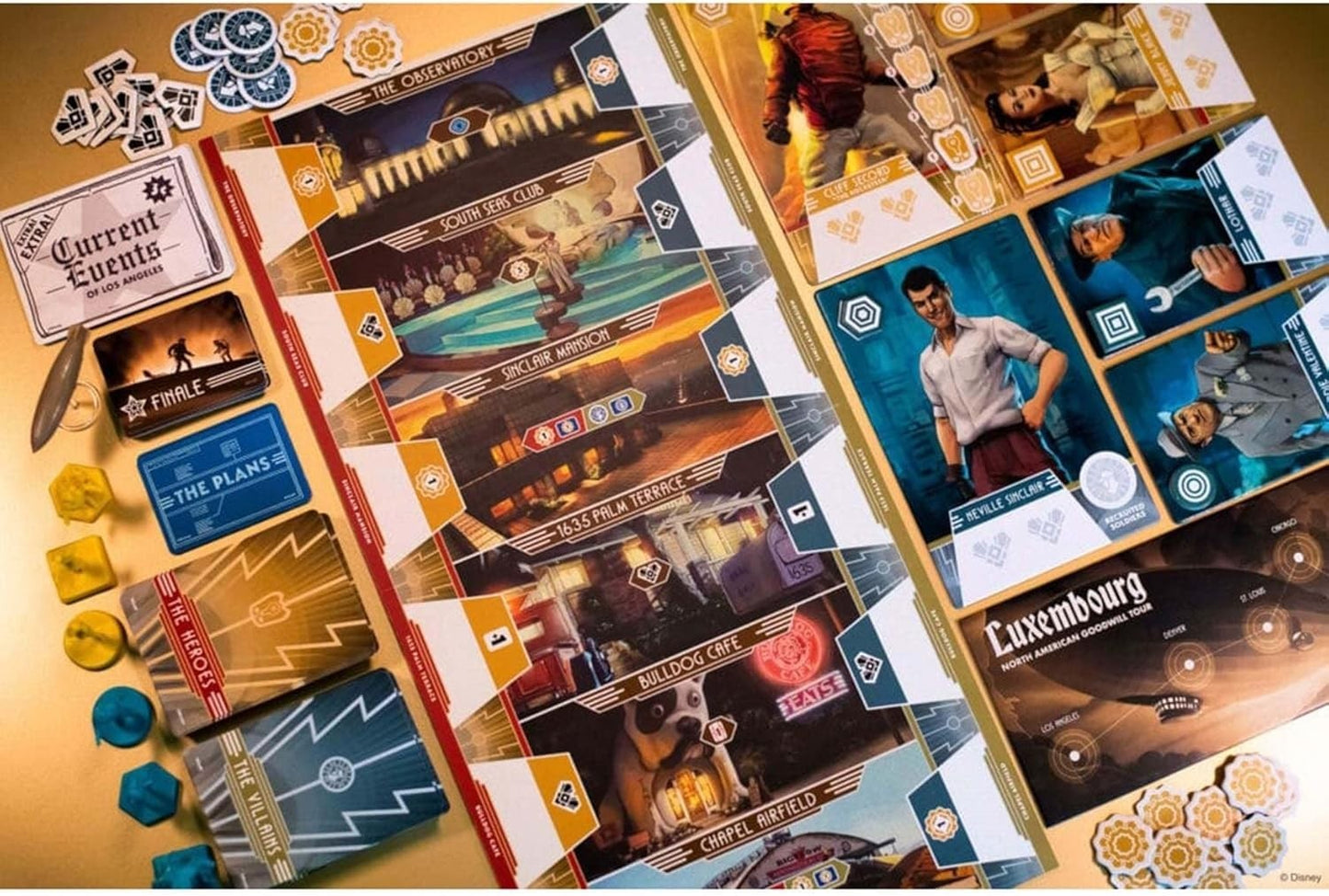 Funko Games The Rocketeer Fate of the Future Board Game 2 Player