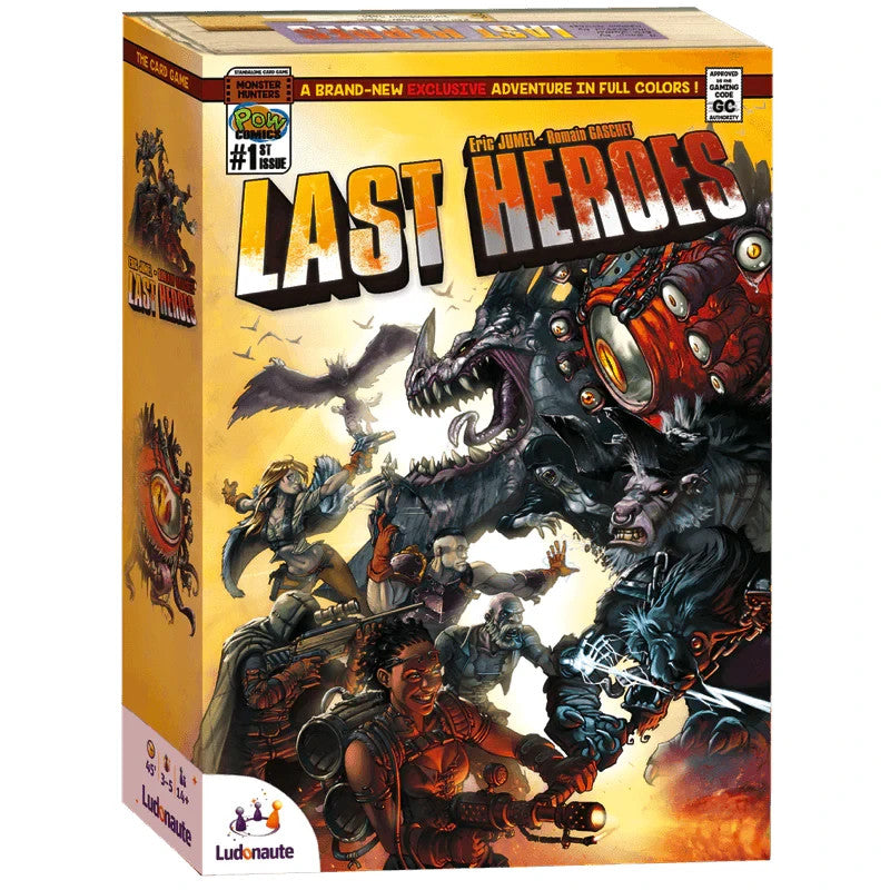 Last Heroes Board Game Monster Hunters Card Game Ludonaute