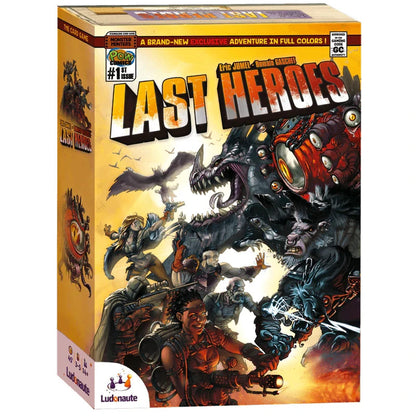 Last Heroes Board Game Monster Hunters Card Game Ludonaute