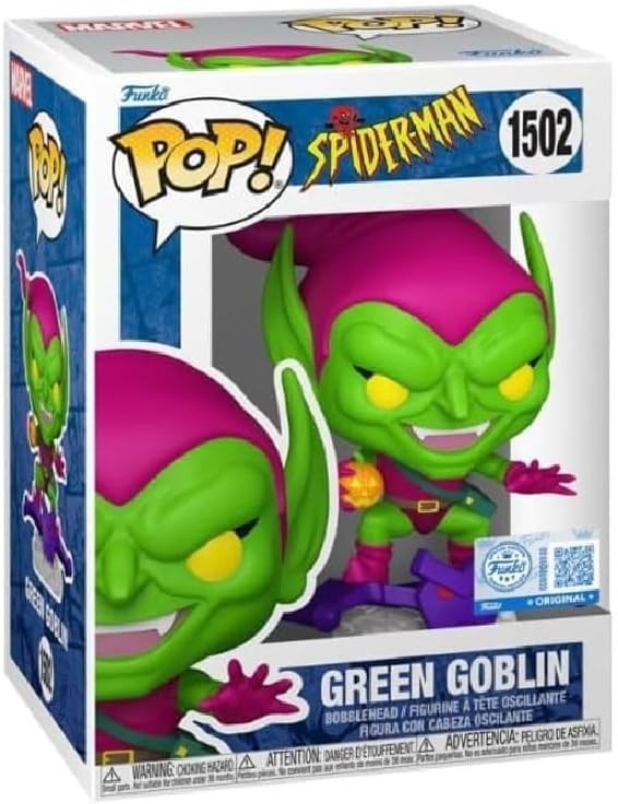 Funko Pop! Marvel Spider-Man Animated Series Green Goblin #1502 Vinyl Figure