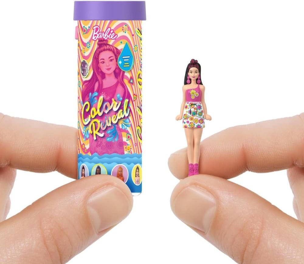 Mattel Barbie Mini BarbieLand Pop Reveal 5 Pack 1.5in Dolls