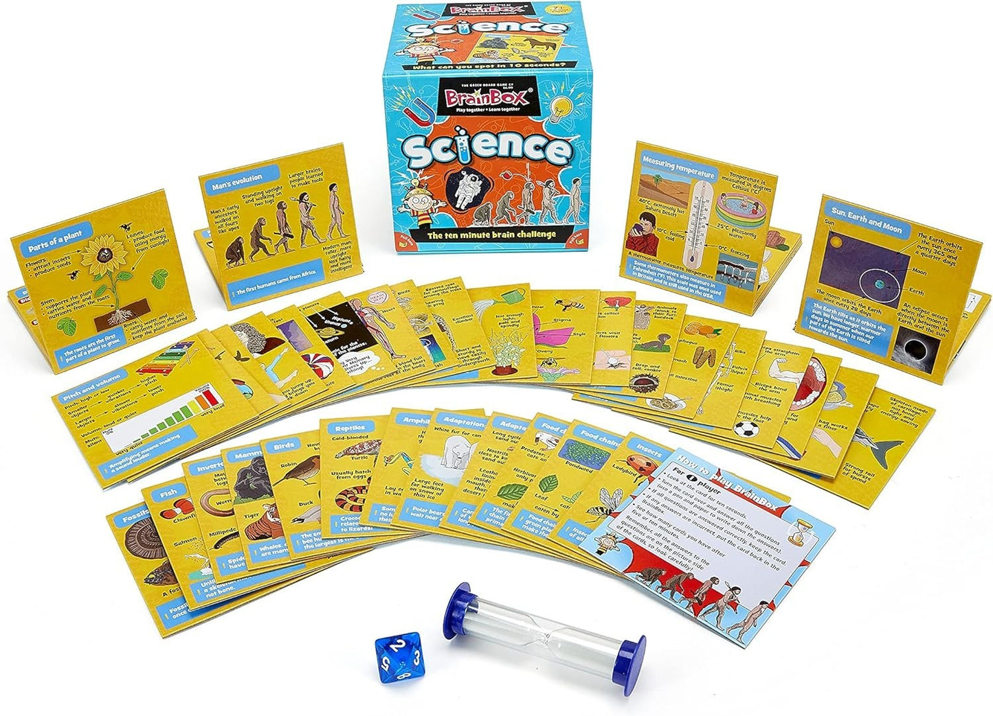BrainBox Science Card Game – Educational Memory Game for Kids & Families