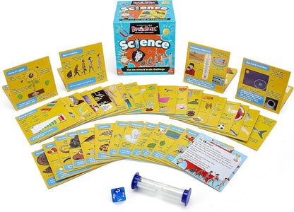 BrainBox Science Card Game – Educational Memory Game for Kids & Families
