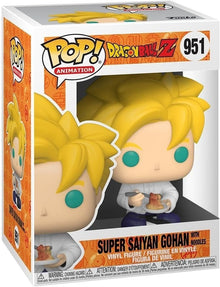 Funko Pop! Dragon Ball Z Super Saiyan Gohan with Noodles #951 Vinyl Figure
