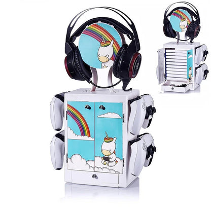 Numskull Eric the Unicorn Gaming Locker Controller Headset Stand PS Xbox Switch