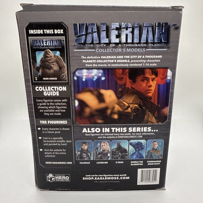 Eaglemoss Valerian Igon Siruss Collector’s Model – 1:16 Scale – Hero Collector
