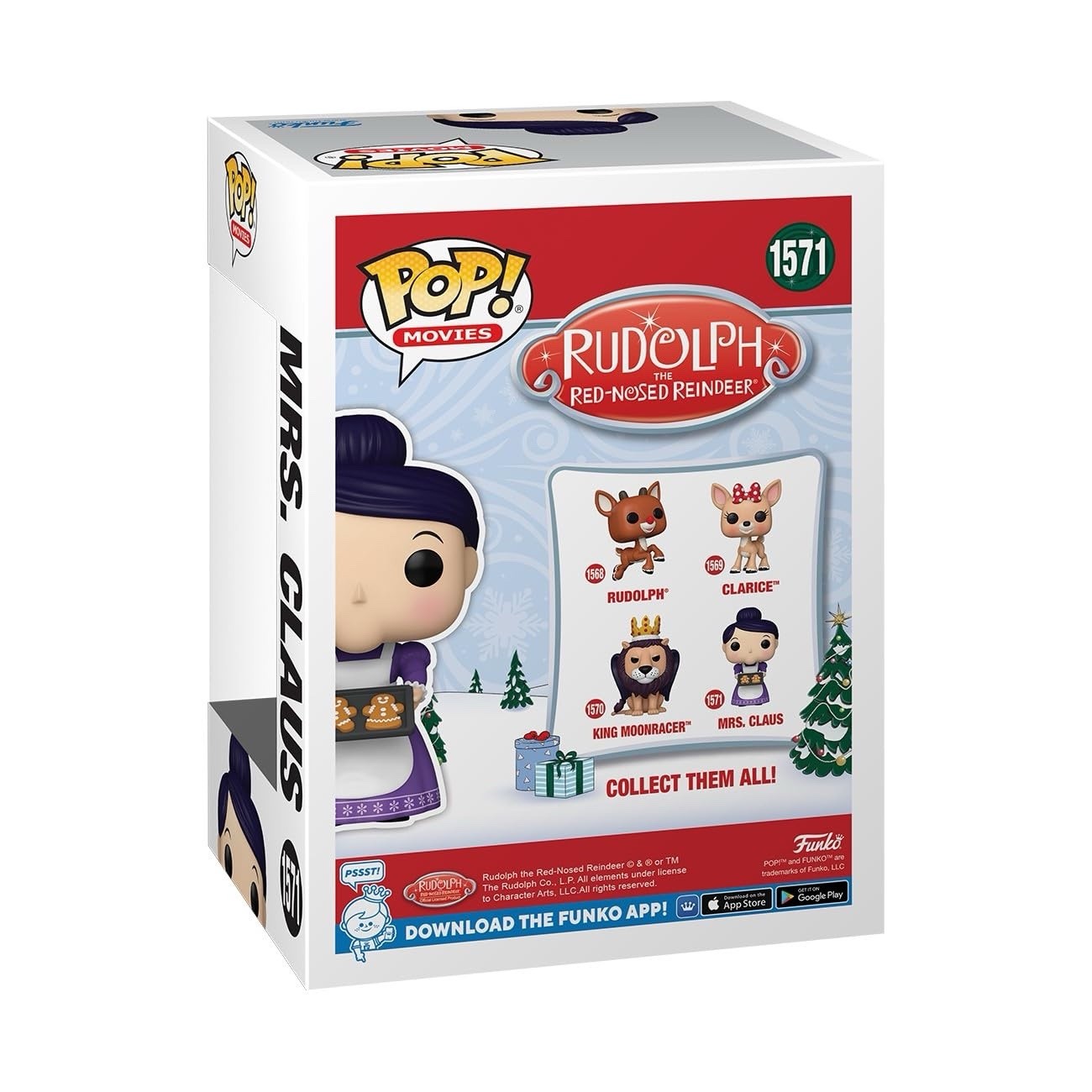 Funko Pop! Movies Mrs. Claus Vinyl Figure #1571 – Rudolph the Red-Nosed Reindeer