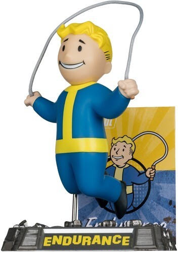 McFarlane Toys Fallout Vault Boy Endurance 5 inch Posed Figure