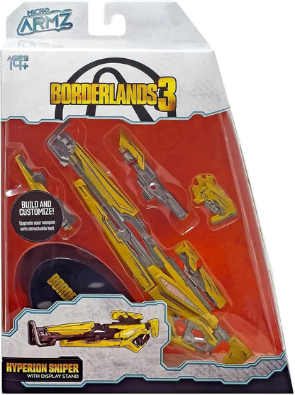 Borderlands 3 Micro Armz Hyperion Sniper Build & Display Weapon Set