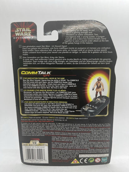 Star Wars Episode I Adi Gallia 1999 Hasbro CommTalk Chip MOC Sealed Lightsaber