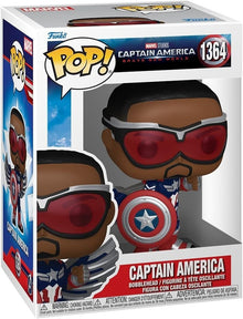 Funko Pop Marvel Captain America Brave New World #1364 Bobblehead Vinyl Figure