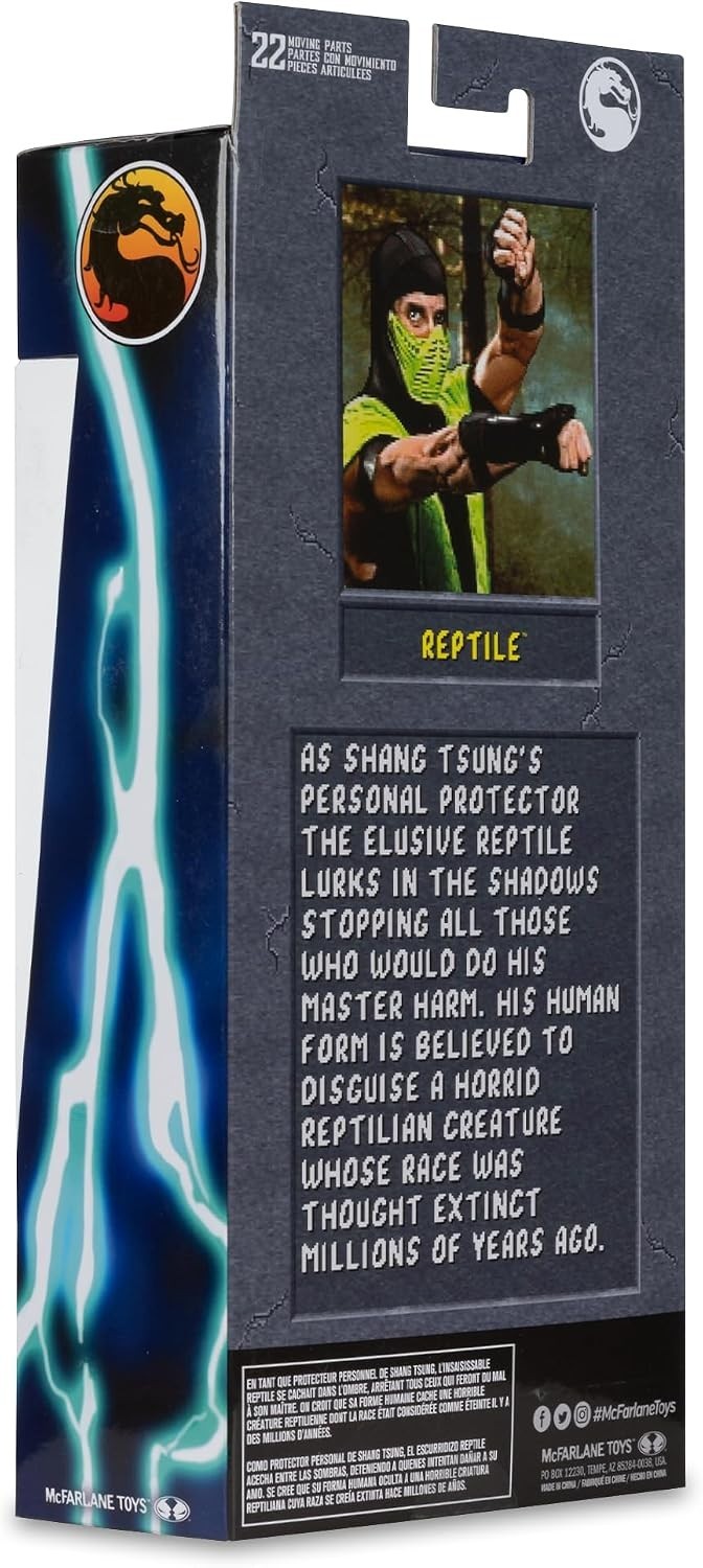 McFarlane Toys Mortal Kombat Klassic Invisible Reptile 7 inch Action Figure