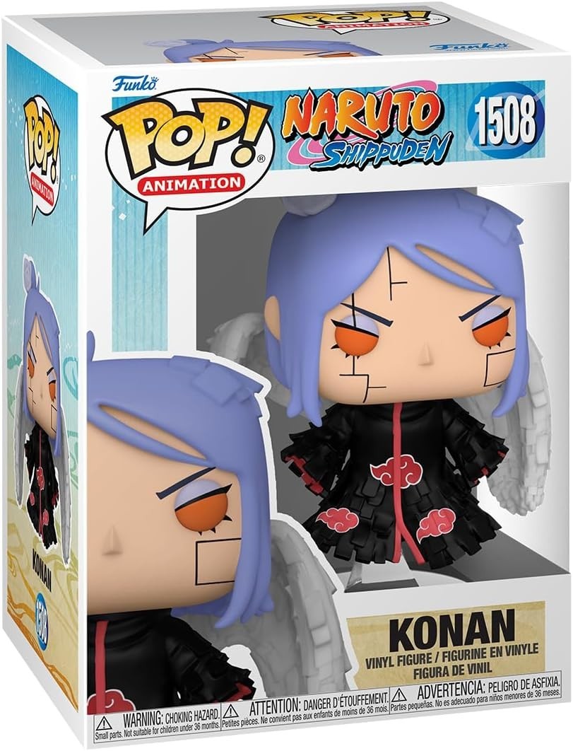 Funko Pop Animation Naruto Shippuden Konan #1508 Vinyl Figure