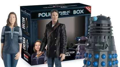 Eaglemoss Doctor Who Eighth Doctor Liv Chenka and Dalek Drama Companion Set #10