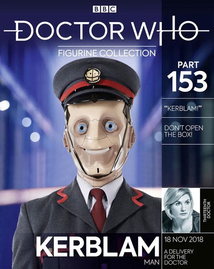 Eaglemoss Doctor Who Figurine Collection #153 Kerblam Man w/ Magazine