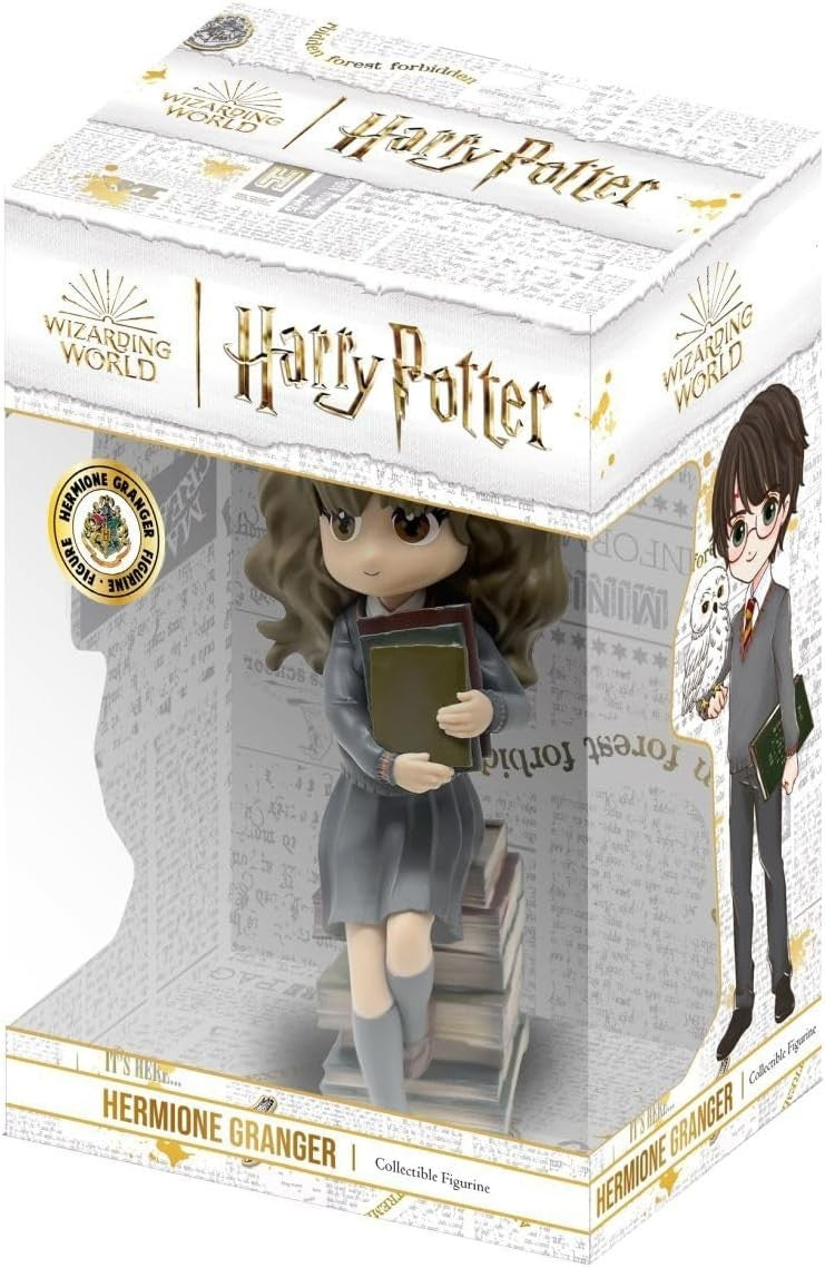 Plastoy Harry Potter Hermione Granger Pile of Spell Books Figurine