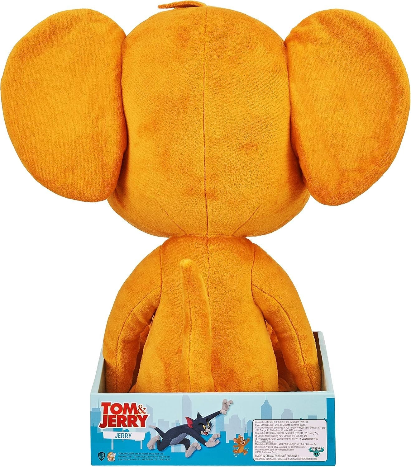 Tom & Jerry: XL Jerry Plush Soft Toy 16” Moose Toys