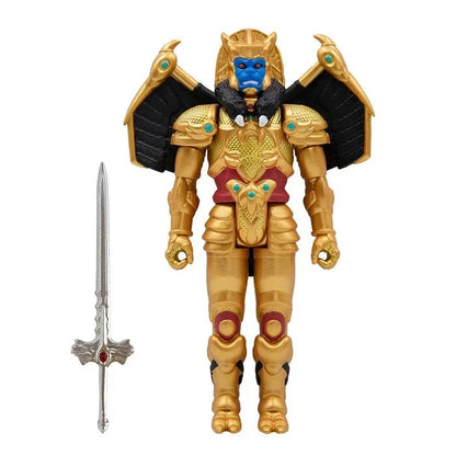 Super7 Mighty Morphin Power Rangers ReAction Wave 2 Goldar 3.75in Action Figure