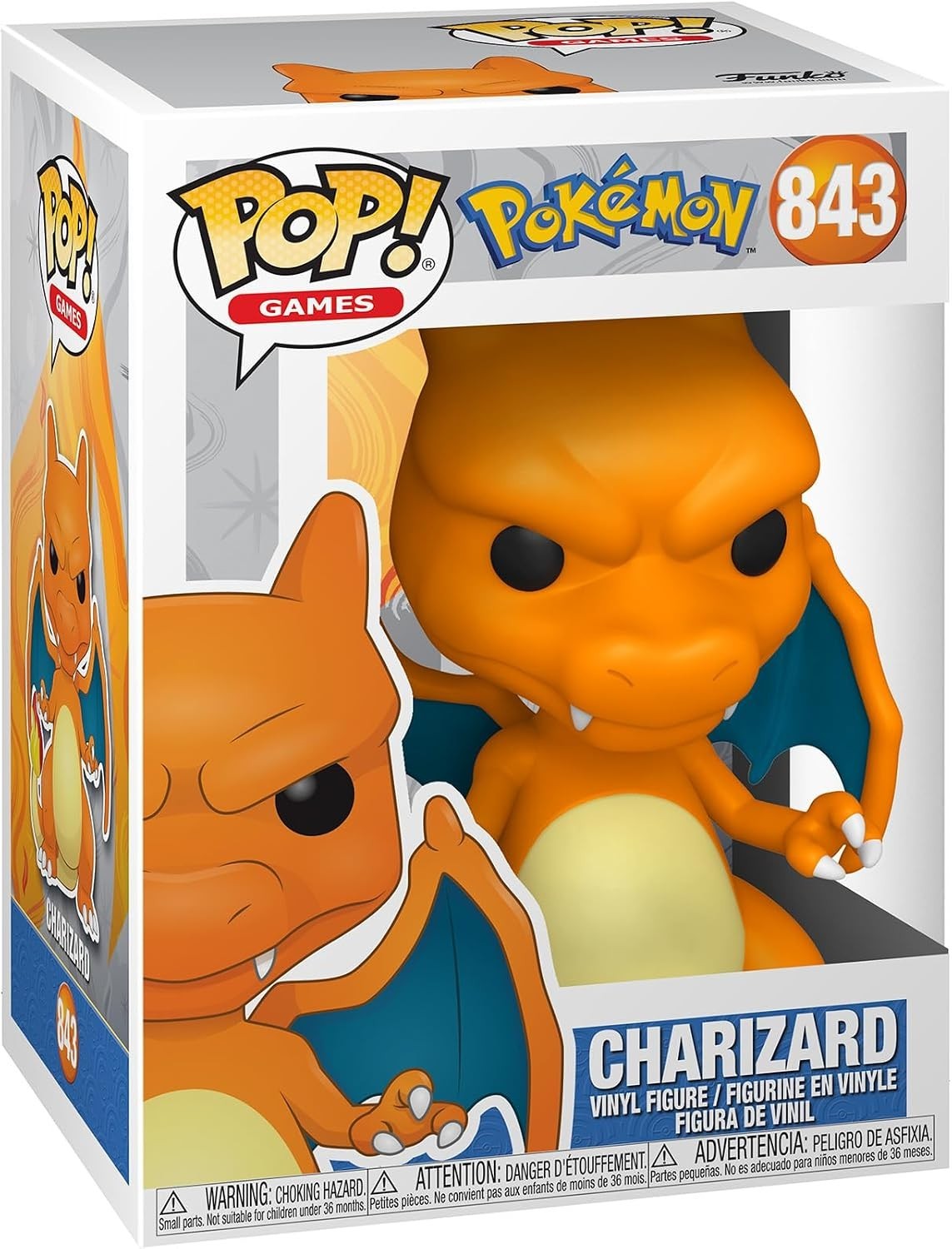 Funko Pop Games Pokemon Charizard Vinyl Figure #843
