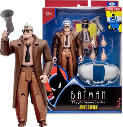 McFarlane Toys DC Batman The Animated Series James Gordon 6in Action Figure