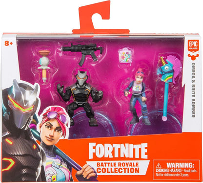 Fortnite Battle Royale Collection Omega & Brite Bomber Figure Pack