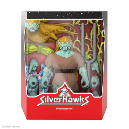 SilverHawks ULTIMATES Windhammer Action Figure – Super7 – Deluxe Boxed