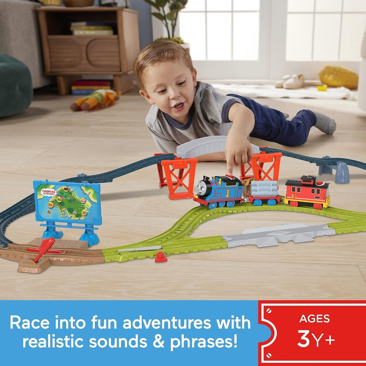 Fisher-Price Thomas & Friends Talking Thomas & Bruno Track Set