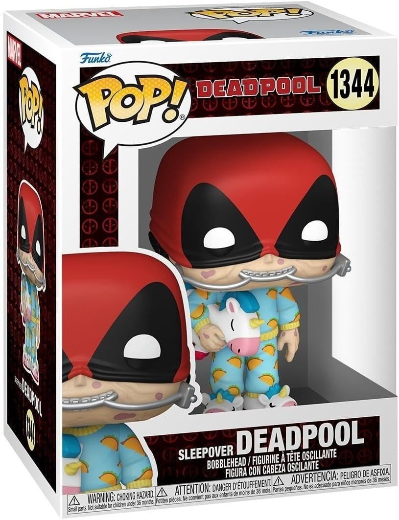 Funko POP! Marvel Deadpool Sleepover #1344 Vinyl Bobblehead Figure