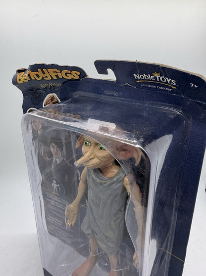 Noble Collection Harry Potter Dobby Bendyfigs Bendable Figure With Stand