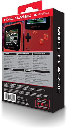 My Arcade Pixel Classic Data East Hits Handheld Console 300 Games Portable Gamin