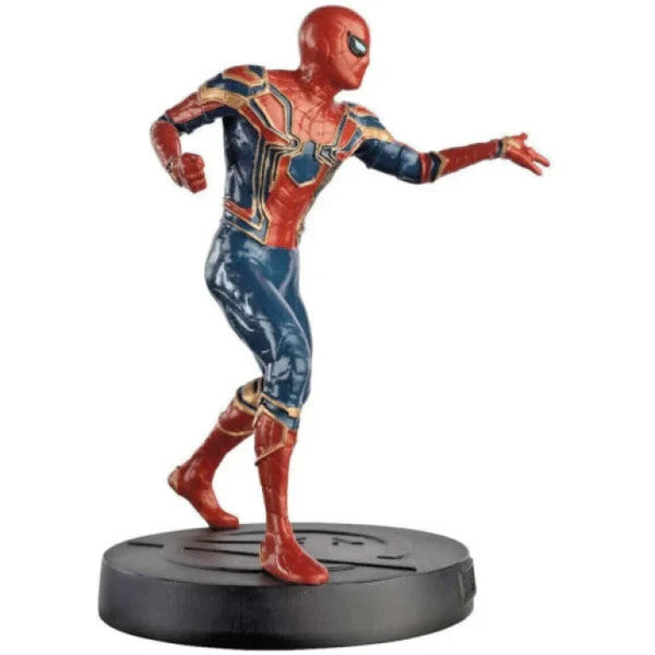 Eaglemoss Marvel Infinity War Iron Spider Heavyweights Metal Statue & Tin