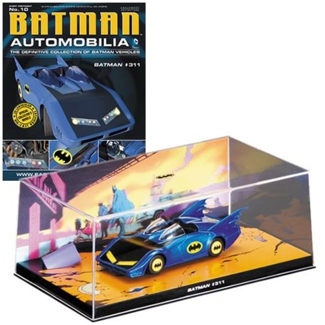Eaglemoss Batman Automobilia Issue 10 Batmobile Batman #311 w/ Magazine