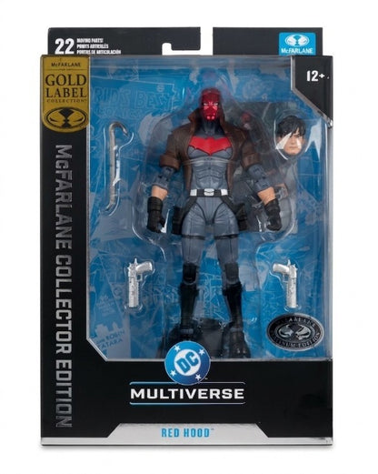 McFarlane Toys DC Red Hood Under the Red Hood #65 Gold Label Platinum Chase