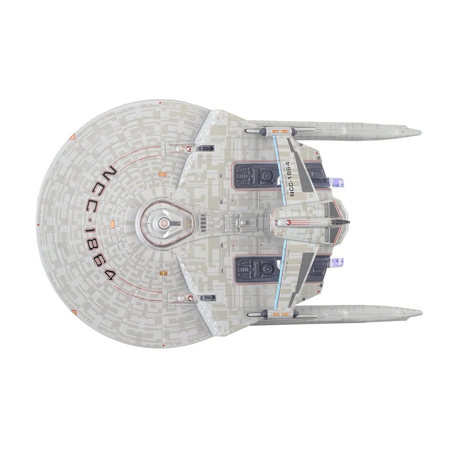 Eaglemoss Star Trek XL U.S.S. Reliant NCC-1864 Ship Hero Collector Boxed