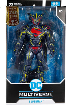 McFarlane Toys DC Multiverse Gold Label Superman Energized Armor Figure