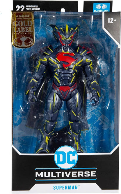 McFarlane Toys DC Multiverse Gold Label Superman Energized Armor Figure